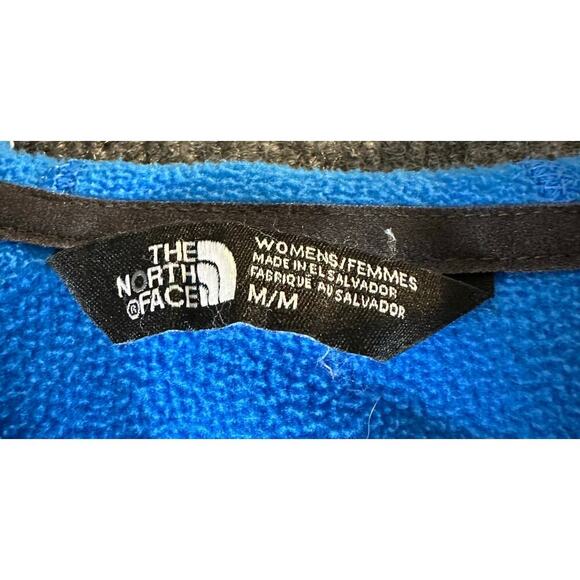 The North Face Women’s Medium Jacket Blue Hooded Full Zip Lightweight Outdoor - Picture 2 of 3